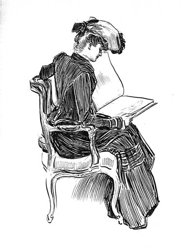 A Gibson Girl, c.1902 by Charles Dana Gibson